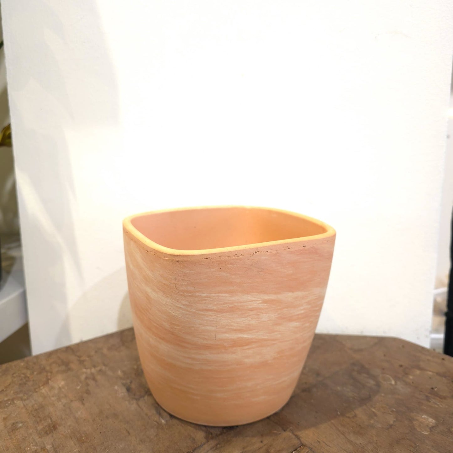 Stijlvolle terracotta pot met maat 13cm diameter