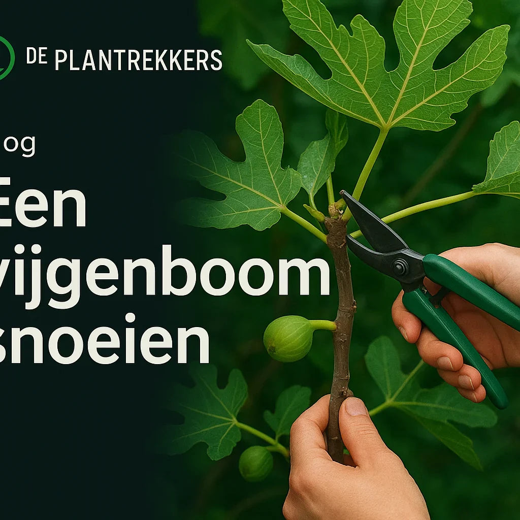Een vijgenboom snoeien