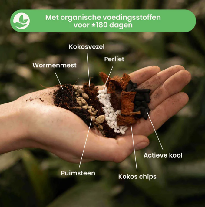 Bestanddelen potgrondmix Syngonium mix