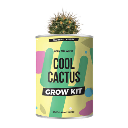 Ensemble de croissance de cactus cool